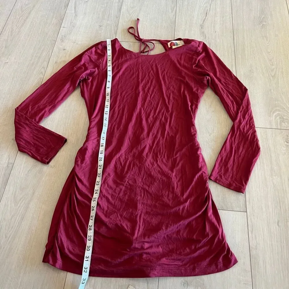 FREE PEOPLE BEACH Chic Yeah Dress Romper - Rumba Red - Large